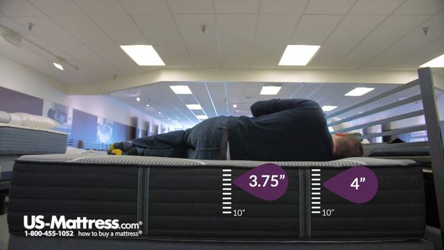 Simmons Beautyrest Black Hybrid X Class Firm Mattress Comfort Depth 1 смотреть онлайн