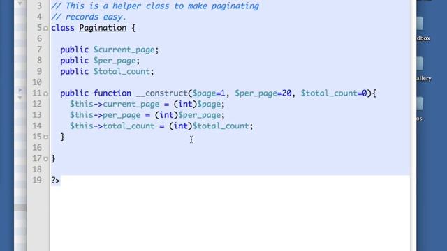 PHP Tutorial Advanced 12 04 Using the Pagination class смотреть онлайн