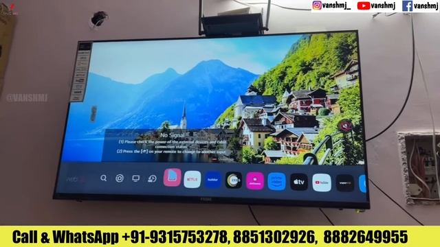 Smart 4K Led TV On COD| TEMPERED GLASS IPS PANEL WITH 1 YEARS WARRANTY| LED TV Market VANSHMJ смотреть онлайн