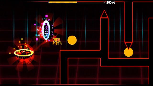 Прошёл экстрим демона в игре Geometry Dash смотреть онлайн