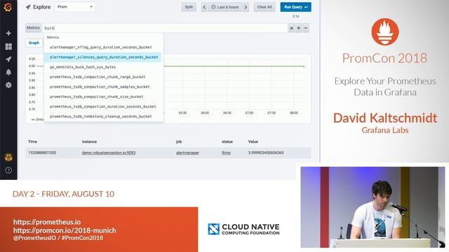 PromCon 2018: Explore Your Prometheus Data in Grafana смотреть онлайн