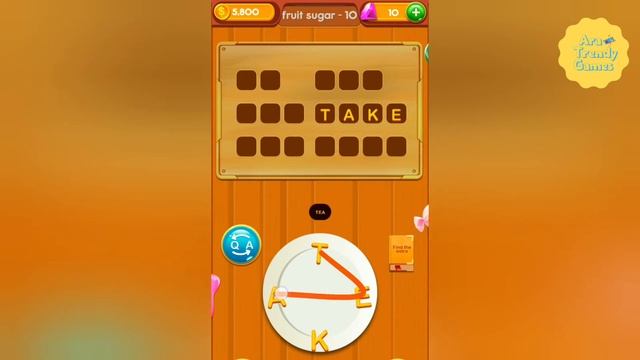 Candy Cross Word - Milk Candies - Fruit Sugar Level 1 - 20 смотреть онлайн