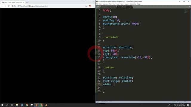 Neon Light Button Animation Effects on Hover Using HTML and CSS смотреть онлайн