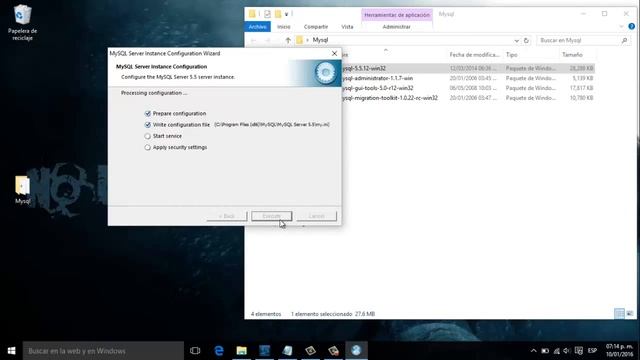 Como instalar en Windows Mysql смотреть онлайн