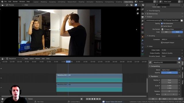 Not Your Reflection? (Blender VFX Tutorial) смотреть онлайн