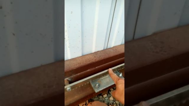 Откатные ворота своими руками ч.2 смотреть онлайн