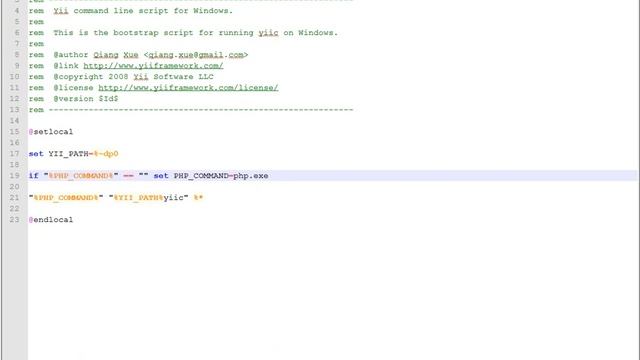01. Easy Yii Installation смотреть онлайн
