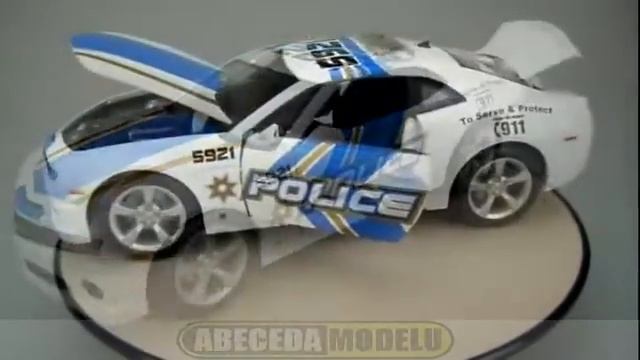 Chevrolet Camaro SS RS 2010 Police Maisto 1/18 смотреть онлайн