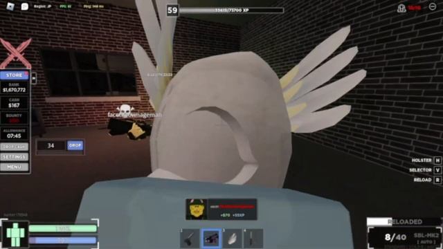 Snowball launcher | Roblox criminality смотреть онлайн
