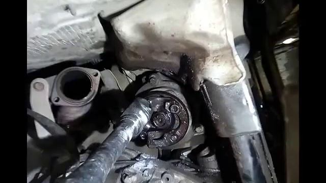Mercedes w221, оторвало кардан переднего моста, последсвия. смотреть онлайн