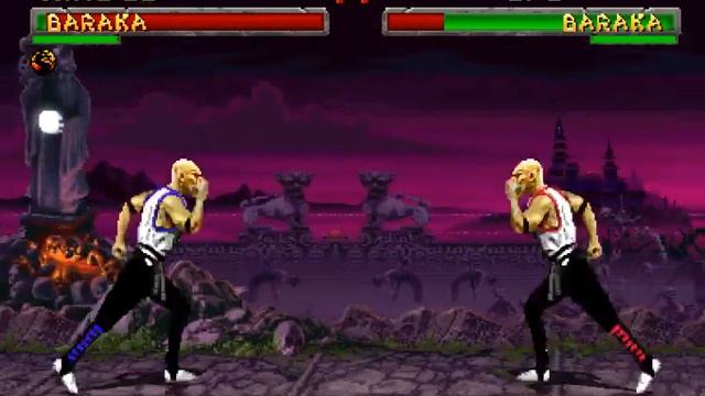Mortal Kombat II MUGEN (ShinSmoke v4.2) - Baraka Playthrough смотреть онлайн