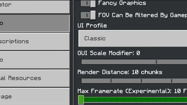 Max FrameRates Slider MCpack Download | Make Your Minecraft smoother смотреть онлайн