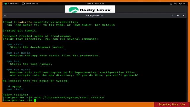 How To Setup React.js App with Apache on Rocky Linux 8.5 смотреть онлайн