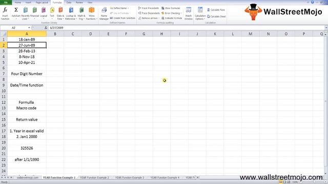YEAR Function in Excel | How to Use Excel YEAR Function? смотреть онлайн