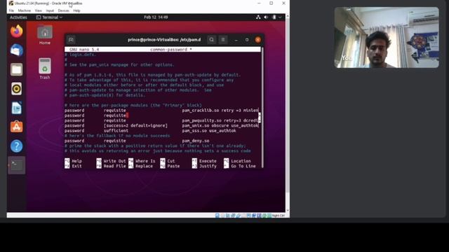 Password Policy for Linux and Windows with resetting password for Ubuntu 21.04 смотреть онлайн
