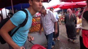 Чеченский Рынок в Грозном Беркат с Детьми. Чечня. Грозный