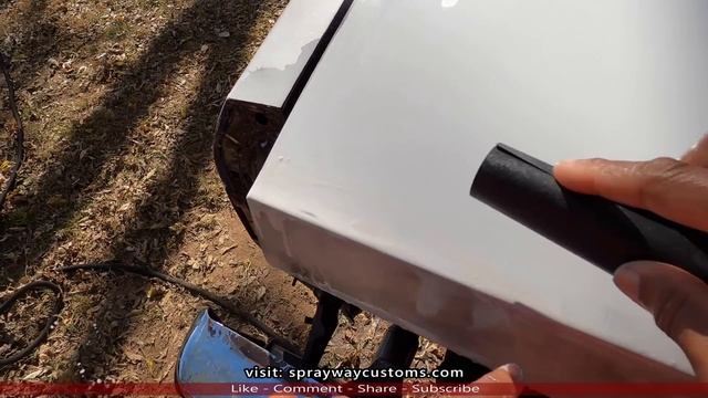 How To Wet Sand Primer & Prep A Car For Paint After Bodywork - Block Sanding The Box Chevy Caprice смотреть онлайн