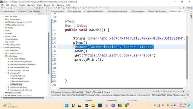 Rest Assured | 51 | Authorization | OAuth2.0 | தமிழ் смотреть онлайн