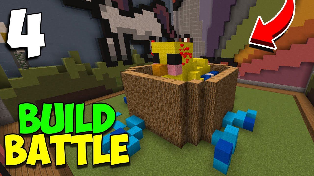 ч.04 Minecraft Build Battle - Вертолёт и Резиновая уточка смотреть онлайн