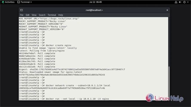 How To Create a Local Docker Network on Rocky Linux 8.6 смотреть онлайн