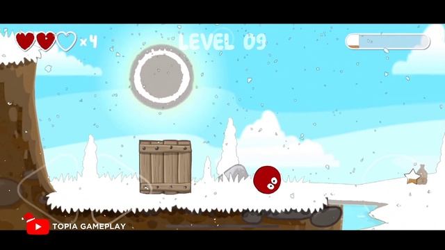 RED BALL 4 : RED CHRISTMAS BALL SNOW HILLS PLAYTHROUGH ALL LEVELS (1 - 15) VOLUME 1 PERFECT GAMEPLA смотреть онлайн