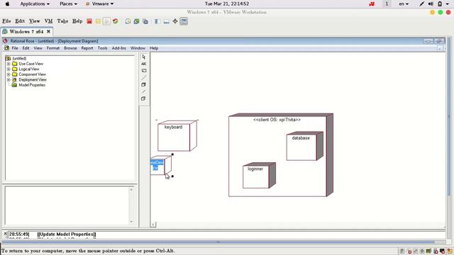 4 create Deployment diagram using Rational rose смотреть онлайн