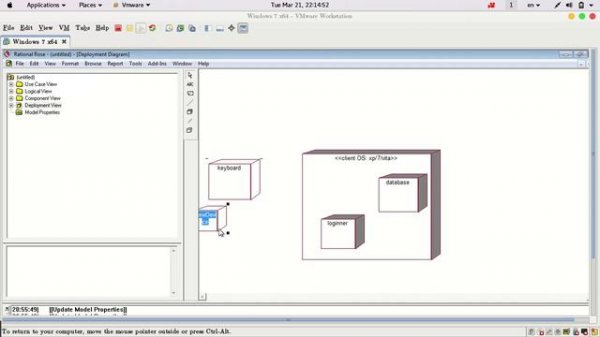 4  create Deployment diagram using Rational rose