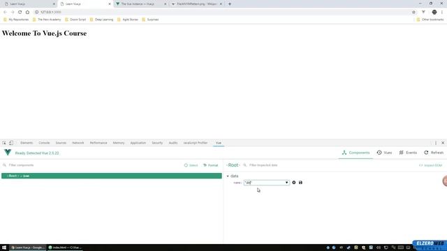 Learn Vue.js In Arabic #04 - Create The Vue Instance смотреть онлайн