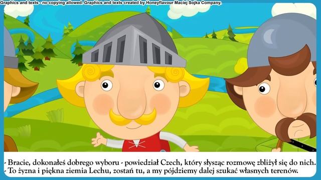 Legenda - Lech Czech Rus - Bajka Dla Dzieci - Czytanka PL
