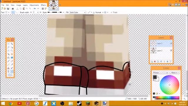 Minecraft Speed Art - WitherEffect New Skin (Wither Effect) смотреть онлайн