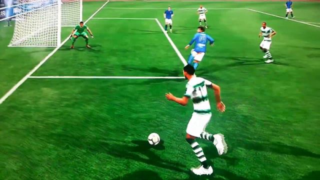 Nice assist from el nesyri and douglas costa goal (FIFA 19) смотреть онлайн