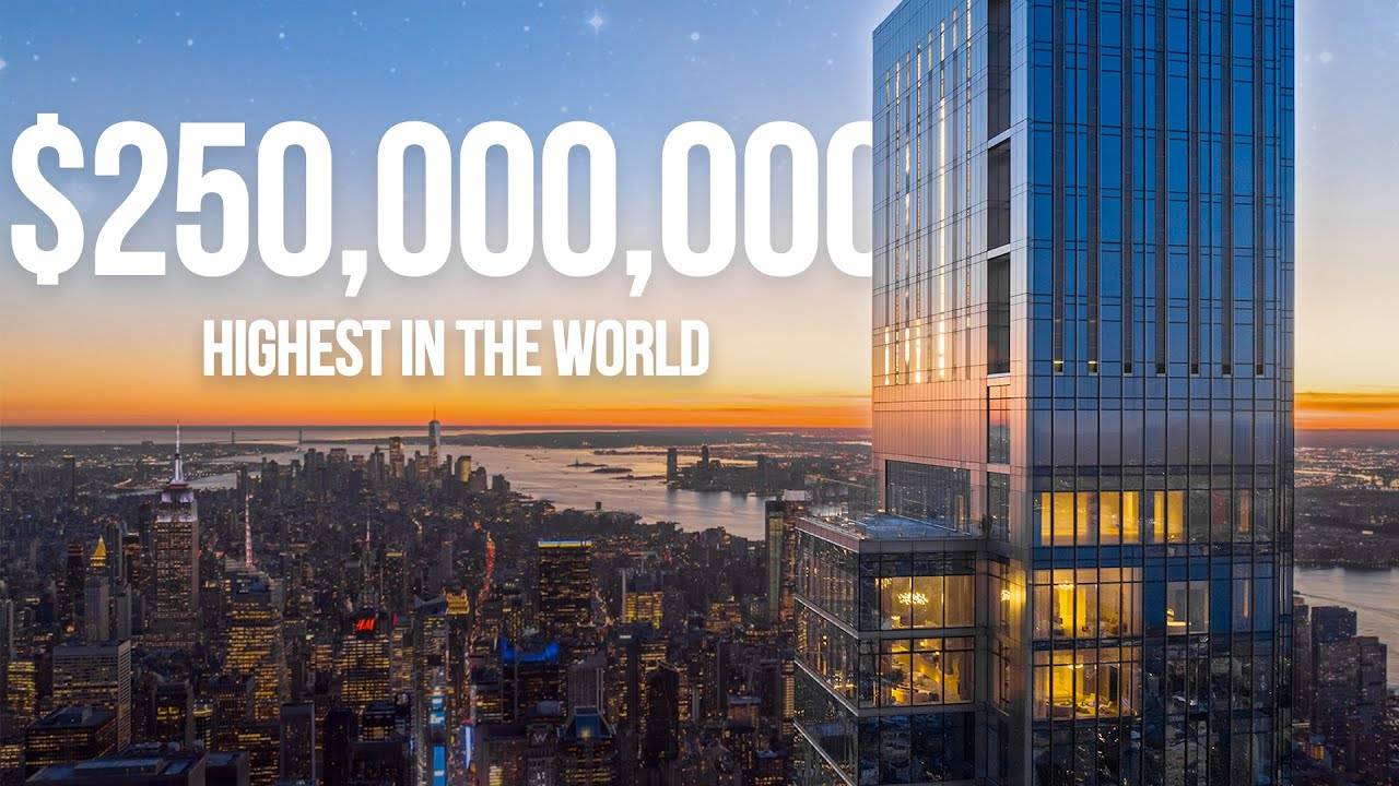 Touring the $250,000,000 Highest Penthouse IN THE WORLD смотреть онлайн