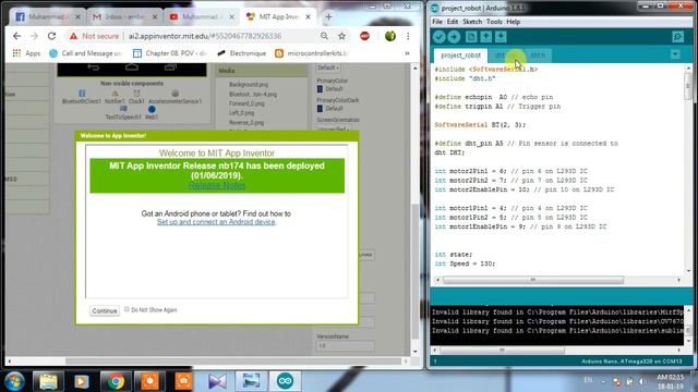Arduino Robot Car Control using HC-05 Bluetooth | mit app inventor for android apk смотреть онлайн