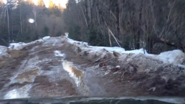Дорога на глубокое озеро( Рузский район) смотреть онлайн
