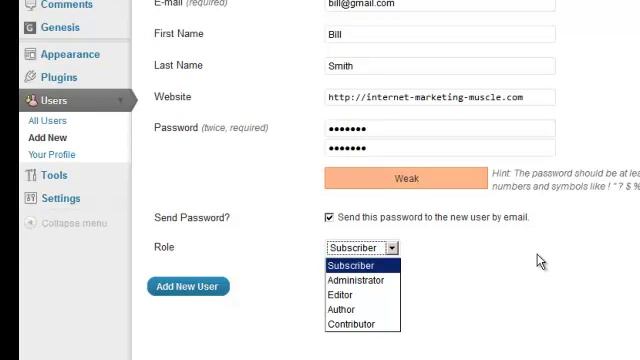 WordPress Tutorial - Users : Managing User Registration смотреть онлайн