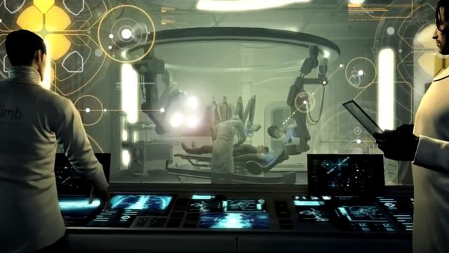 Deus Ex Human Revolution pc game, Hengsha part 2, upgrading the biochip at LIMB clinic cinematics смотреть онлайн