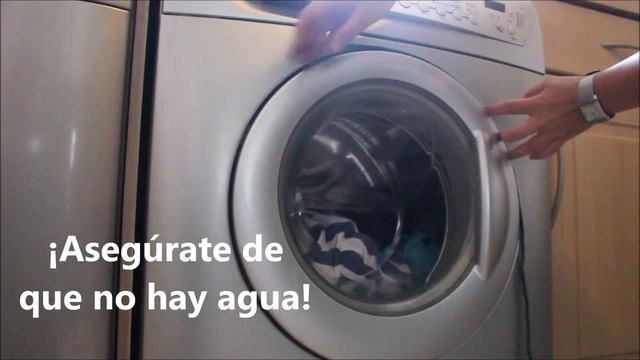 Cómo Abrir La Puerta De Una Lavadora Bloqueada