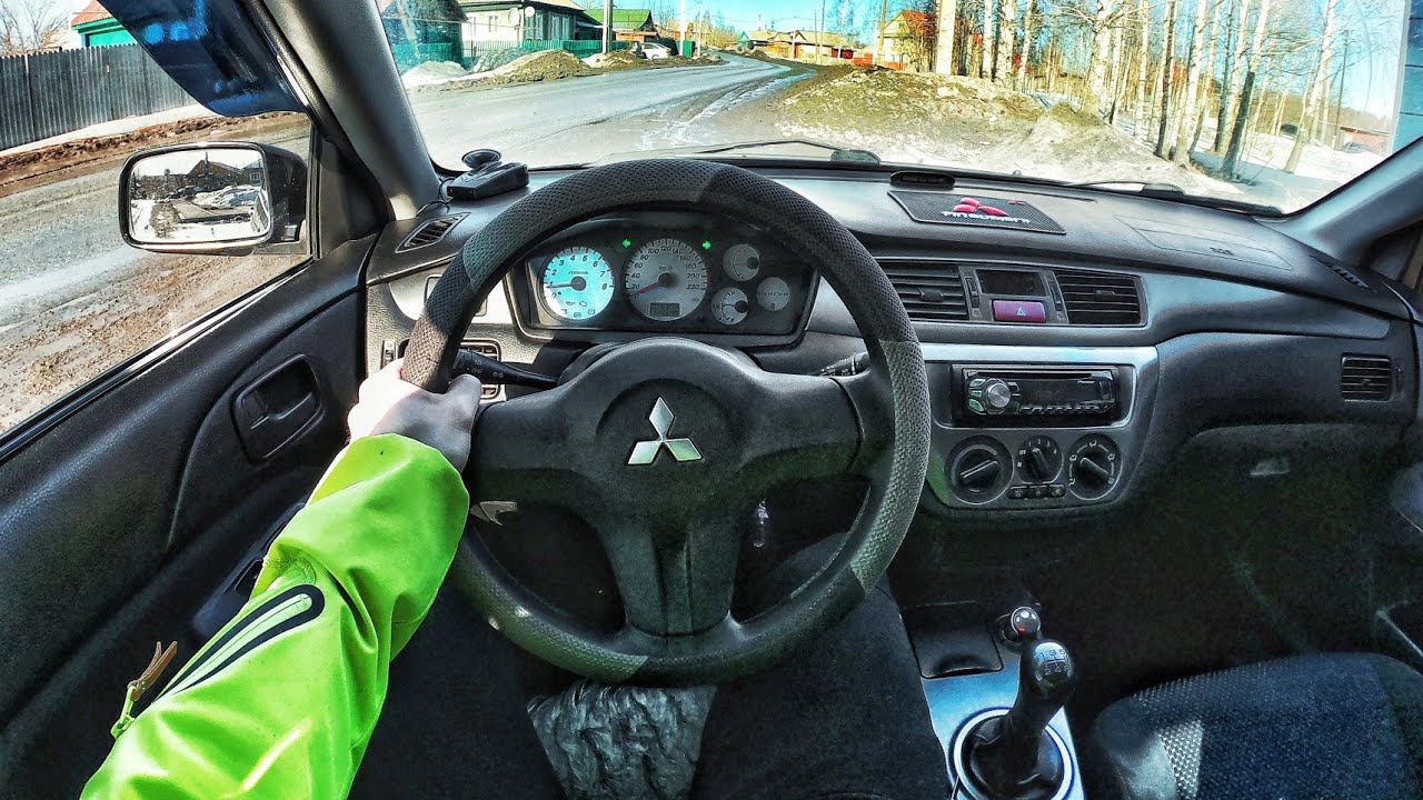2007 Mitsubishi Lancer 1.6 MT - POV TEST DRIVE смотреть онлайн