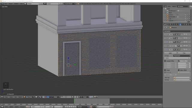Моделинг уличного экстерьер (Modeling street exterior) Part 1 смотреть онлайн
