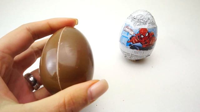 Surprise Eggs Angry Birds KINDER Surprise Chocolate Eggs Unboxing Spiderman Funny Surprise