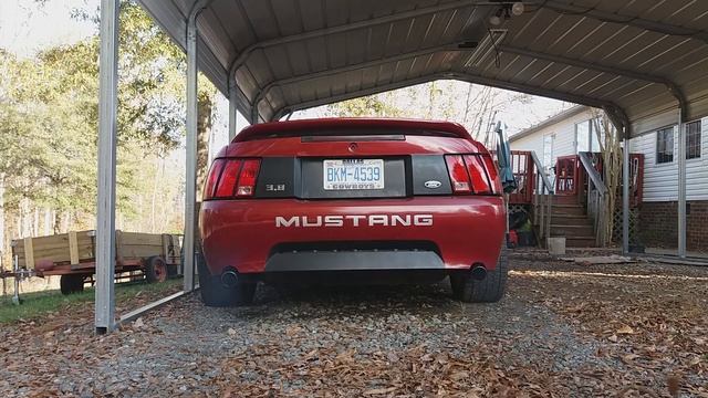 2000 Mustang v6 Exhaust SMALL FLAMES Mac Dual Exhaust Conversion kit, Cat Delete & Shorty Headers смотреть онлайн