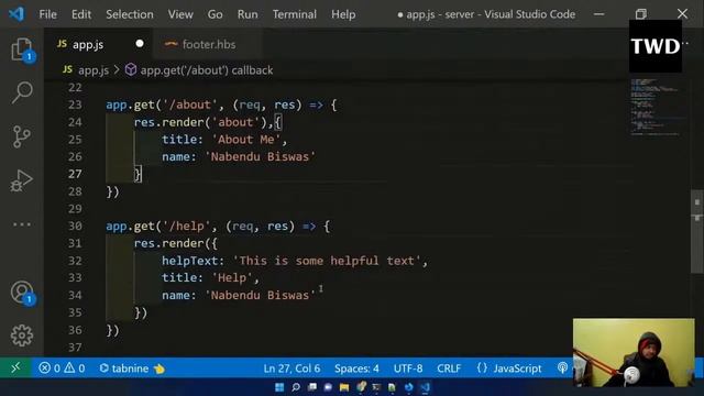 ? NodeJS Beginner to Advanced | Day 3 смотреть онлайн