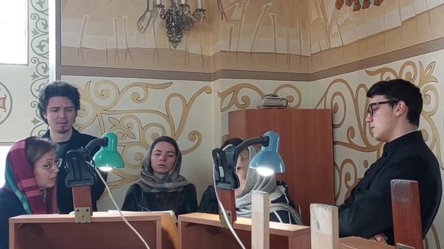 Милость мира Киевского напева в исполнении хора храма Софии Премудрости Божией смотреть онлайн