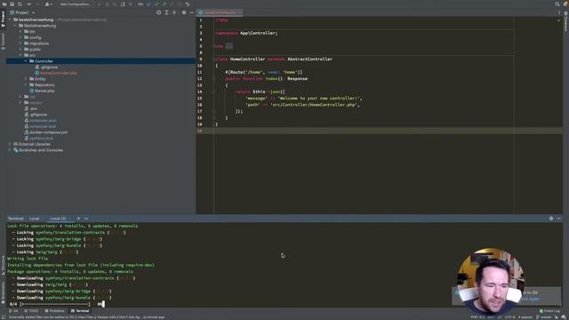 Aufbau einer Bestellverwaltung mit Symfony 5 → Folge 3: Maker-Bundle und Twig смотреть онлайн