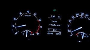 Реальный расход топлива Шкода Октавия А5 1.8 tsi 6АКПП