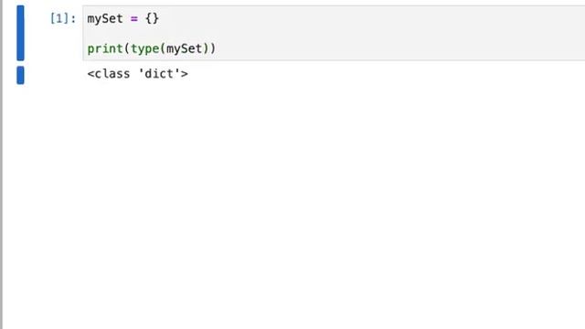 Python: Declaring an empty set смотреть онлайн