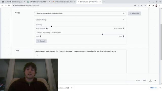 I made a very sassy voice assistant (with ChatGPT and ElevenLabs) смотреть онлайн