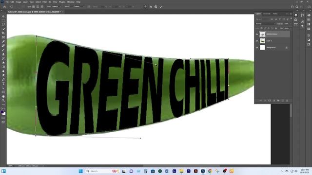 Photoshop Tutorial l Manipulation In photoshop l Typography l Green Chilli l Salman Jony смотреть онлайн