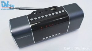 Texnano TE-91 - мини акустика, FM-радио, USB и SD