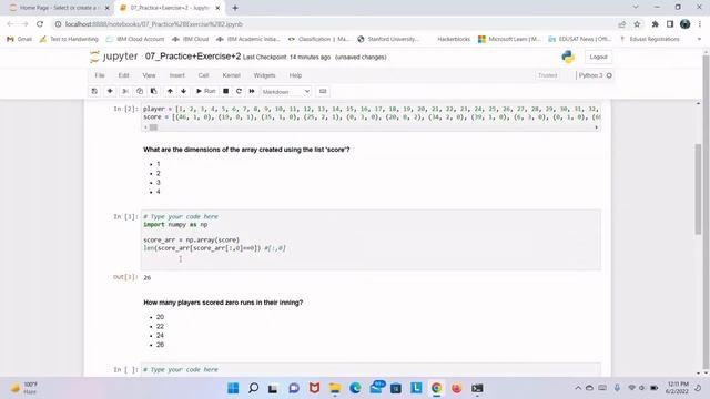 Data Science With python | Numpy Interview Questions | CodeFreakPyClub | Day - 5 смотреть онлайн